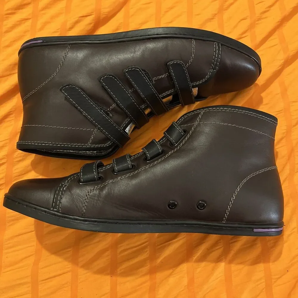 ZRK VIKTOR MENS HIGH TOP SNEAKERS SIZE 9  COLOR Black